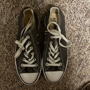 Grey Converse Low Top
